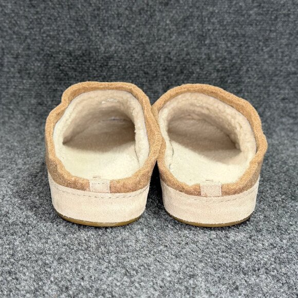 OluKai Hamani Hulu Mule slippers Men\'s Size 10 Oatmeal Wool Slip On House Shoes main image 5